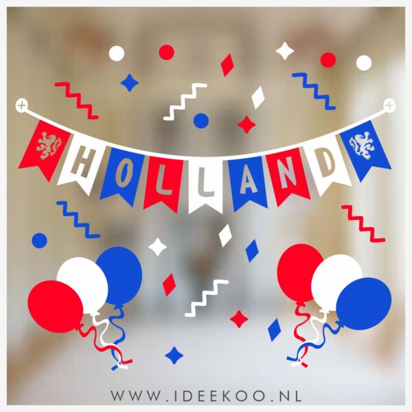 Versierset EK WK Koningsdag - Afbeelding 3
