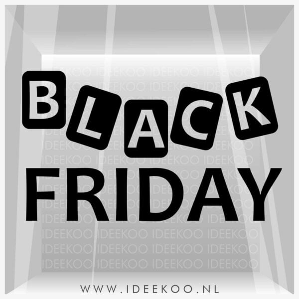 Black Friday sticker