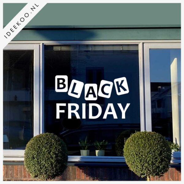 Black Friday sticker - Afbeelding 3