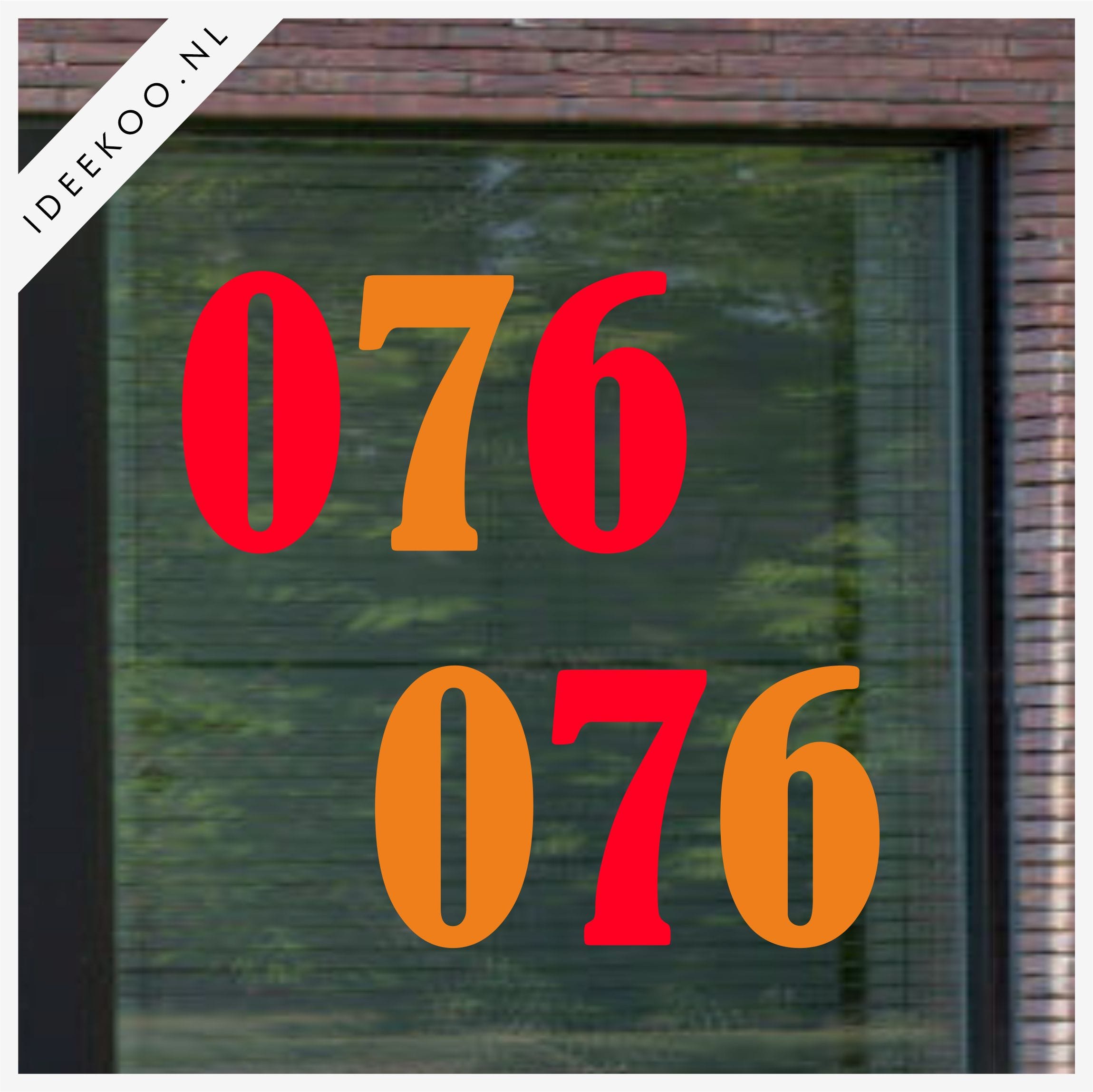 076 Kielegat Carnavalsticker - Afbeelding 3